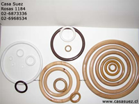 Argollas de madera y plasticas
