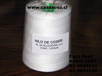 HILO DE COSER
N:24 ALGODÓN
CONO 5.000Yds