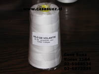 HILO DE VOLANTIN
N:20 ALGODÓN
CONO 5.000Yds
------AGOTADO------