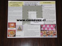 Telar para flores 11 cms con instrucciones