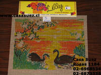 Esterilla estampada Lilly 24x29 n° 03