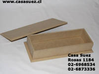 Caja madera de 10*25