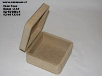 Caja con bisagra